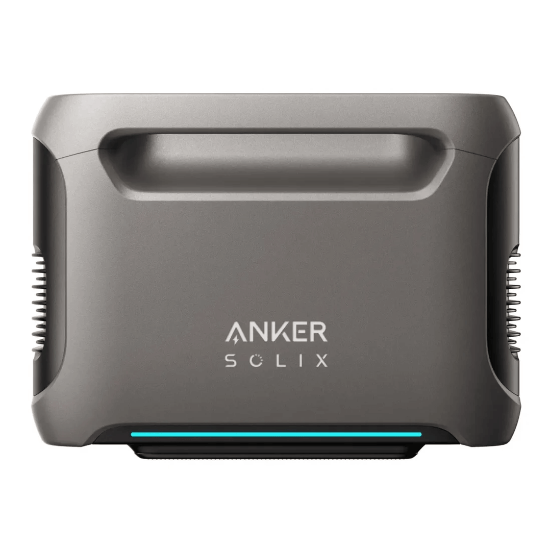 Anker Solix F3800 Portable Power Station front-facing view with logo on a white background.