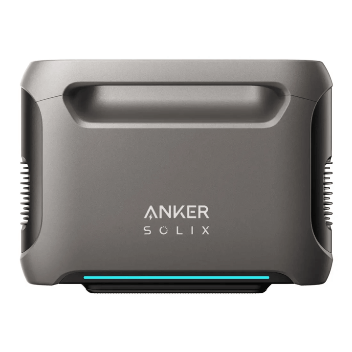 Anker Solix F3800 Portable Power Station front-facing view with logo on a white background.