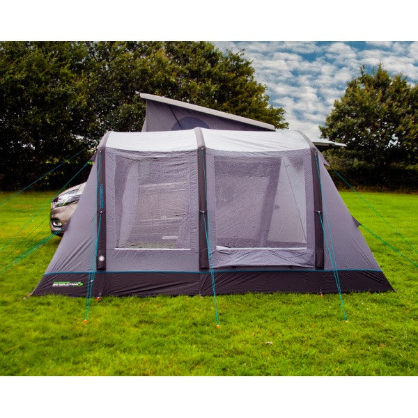 Cayman Air T3 Driveaway Awning shown from side