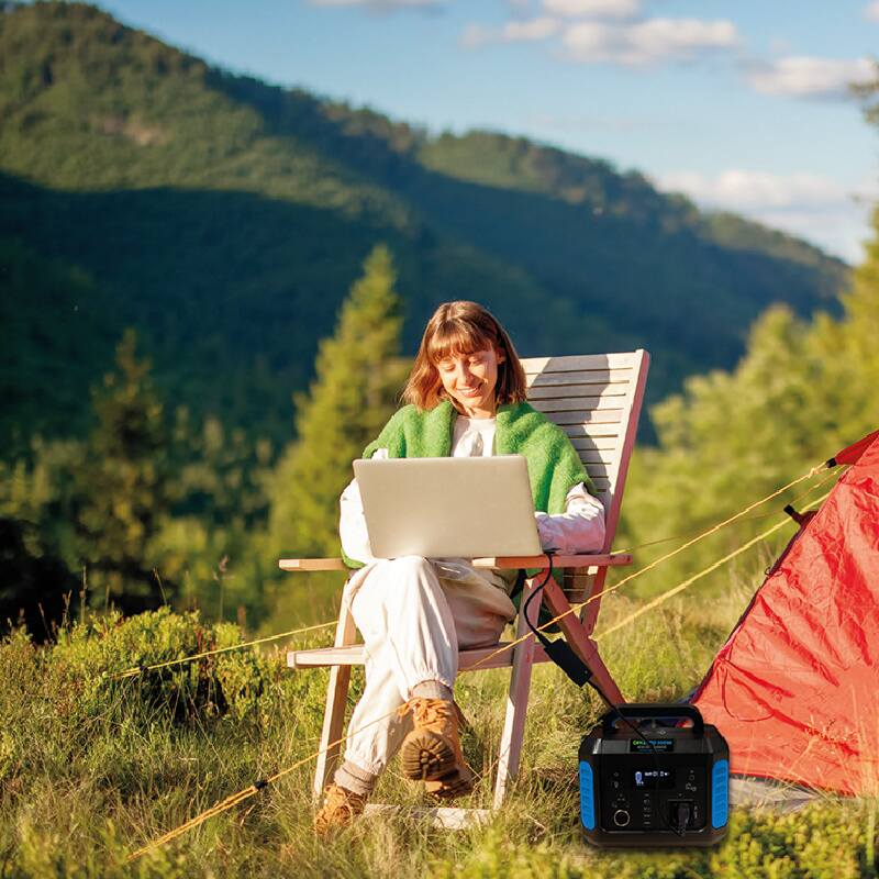 GenZero-500W-Woman-Camping