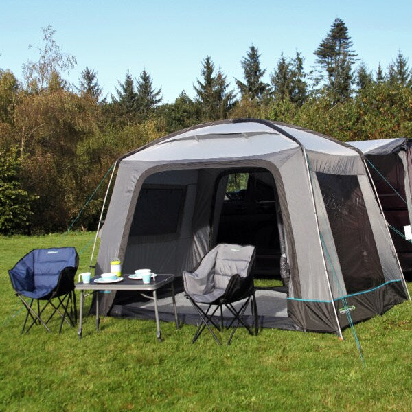 Outdoor Revolution Cayman Cuda FG shown with chairs