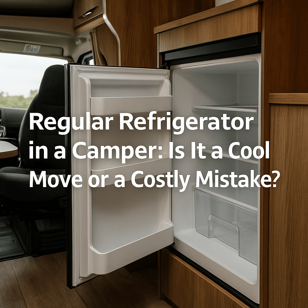 Camper Refrigerator: Is a Regular Fridge an Option?