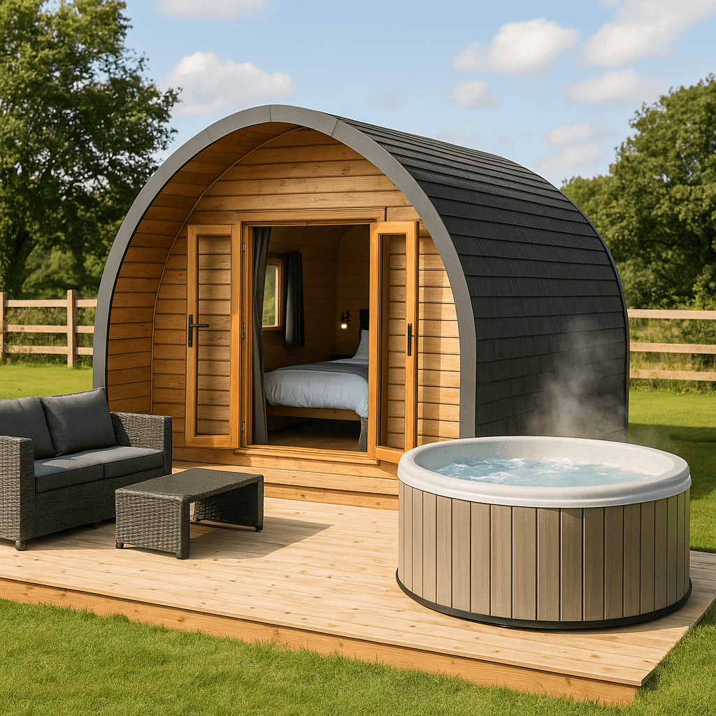 2 Bedroom Glamping Pods