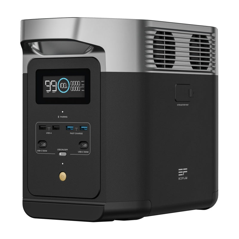 【新品未開封】EcoFlow DELTA 2 エコフロー デルタ2 、1500w EcoFlow DELTA 2 - Recharge 7x Faster – CamperNation