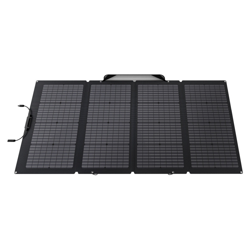 EcoFlow 220W Solar Panel Front View