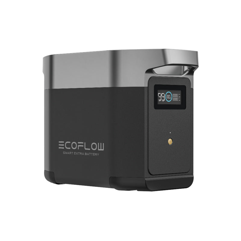 EcoFlow Delta 2 Smart Extra Battery Left Side View