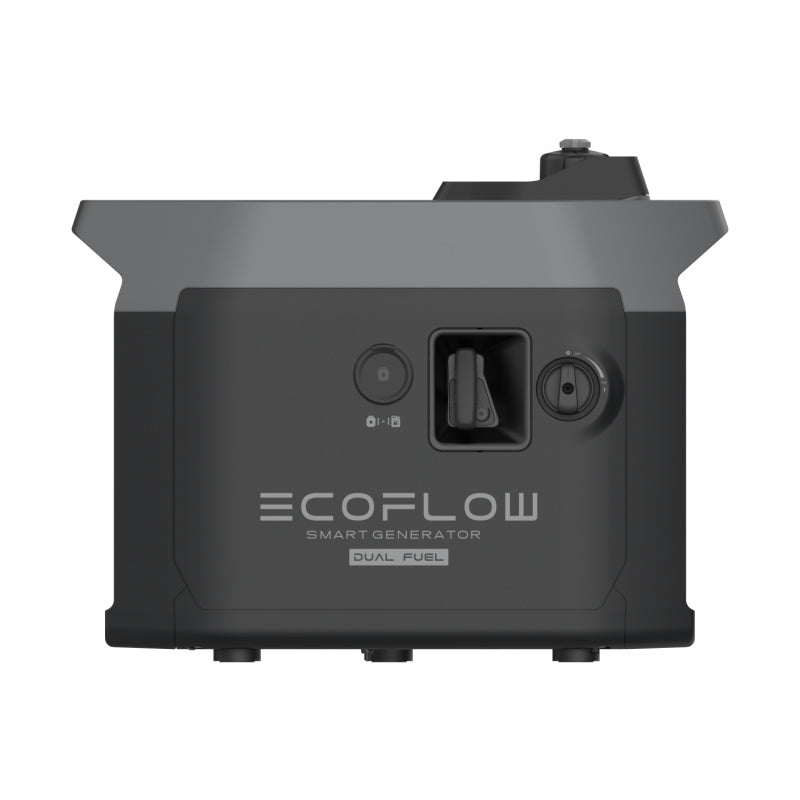 EcoFlow Generaotr Dual Fuel Side