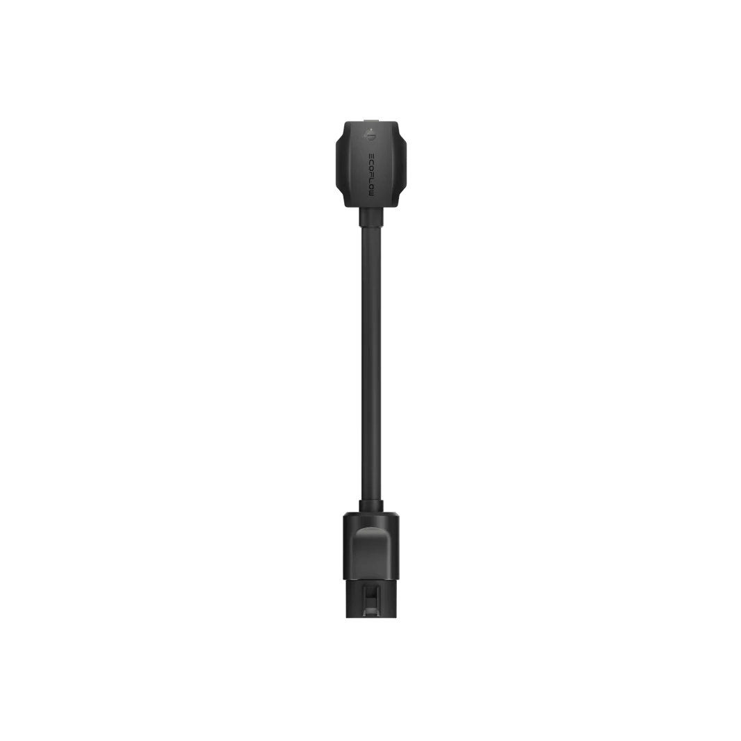 EcoFlow EV X-Stream Adapter cable with connectors on a transparent background.
