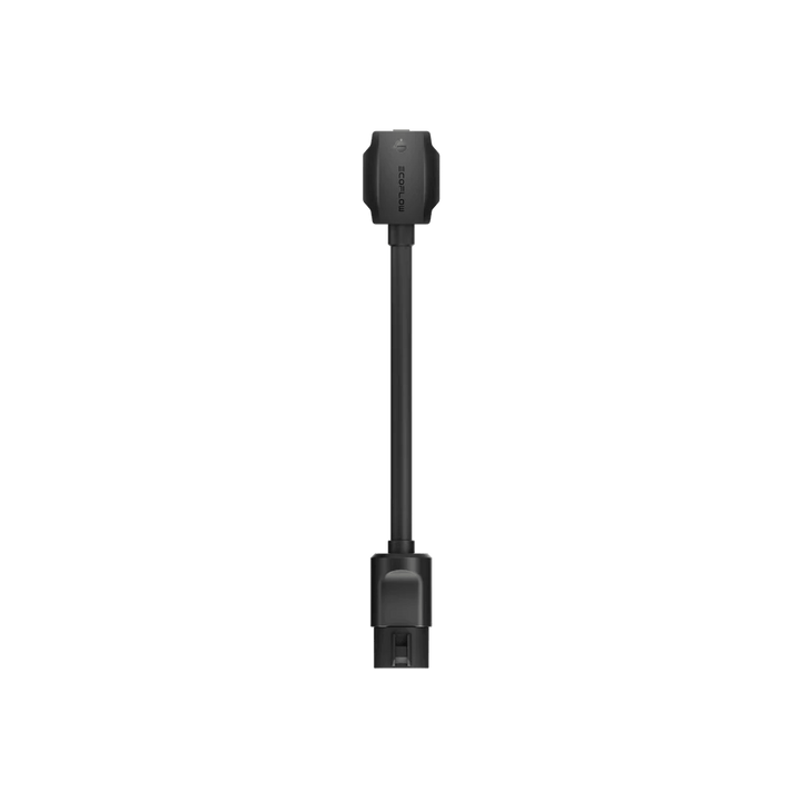 EcoFlow EV X-Stream Adapter cable with connectors on a transparent background.