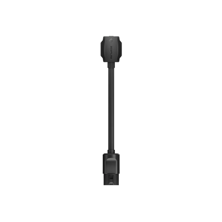 EcoFlow EV X-Stream Adapter cable with connectors on a transparent background.