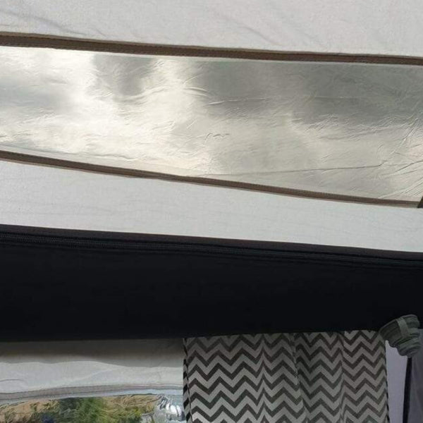 Inside lining of an Olpro View 300 Awning