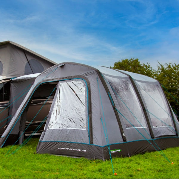 Outdoor Revolution Cayman Air T3 Driveaway Awning shown close up