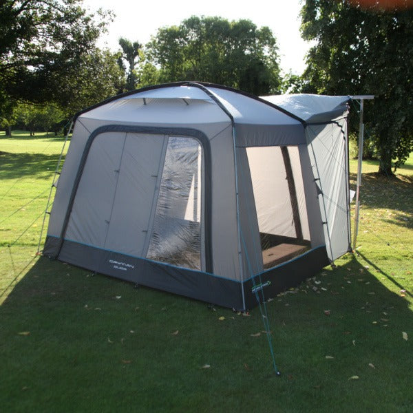 Outdoor Revolution Cayman Cuda FG Awning 180 240 shown on a sunny day