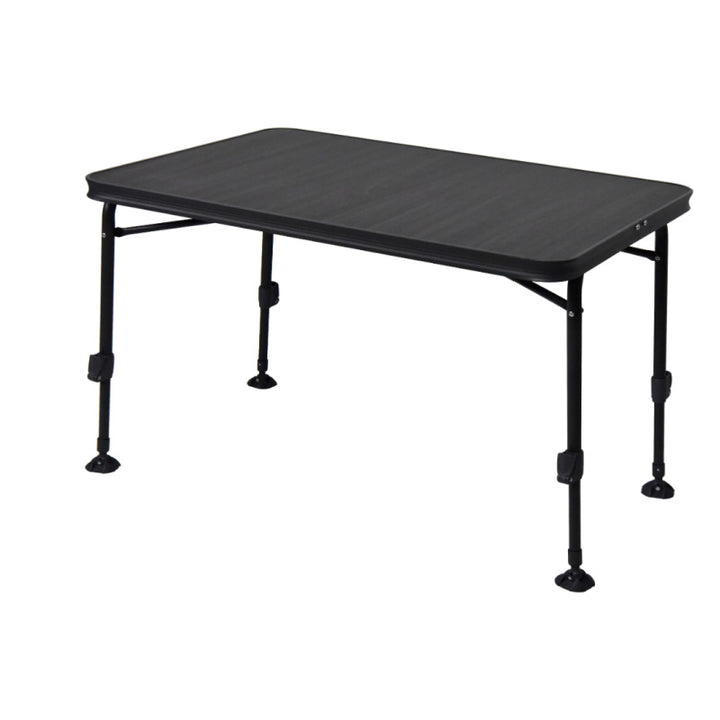 Outdoor Revolution Cortina Table Black Side Angle