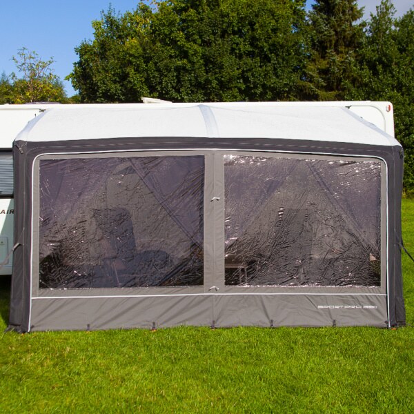 Outdoor Revolution Sport Pro 390 Air Awning shown from front