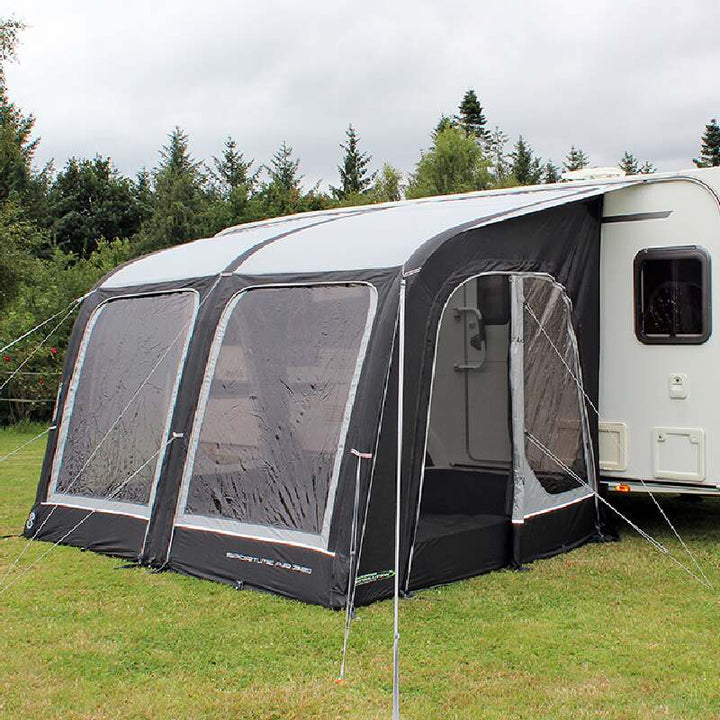 Outdoor Revolution Sportlite Air 320 Caravan Awning Side Angle