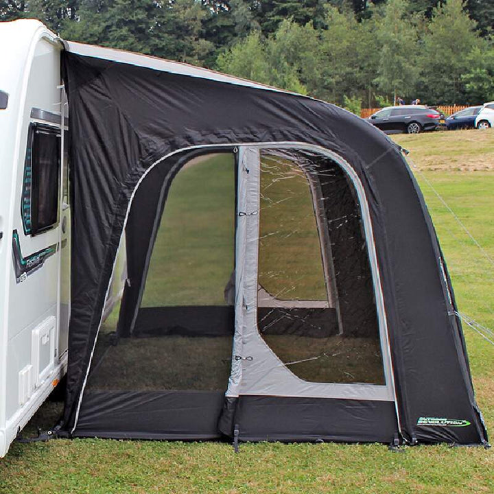 Outdoor Revolution Sportlite Air 400 Porch Awning Side Angle