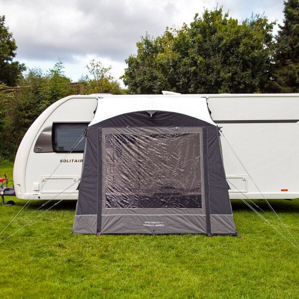 Porch Pro 260 Inflatable Caravan Awning shown from front