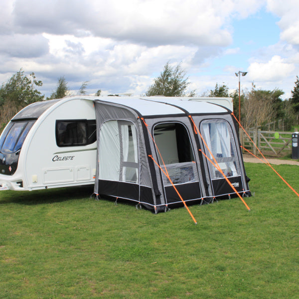 Starline Elite 260 Awning shown from front left