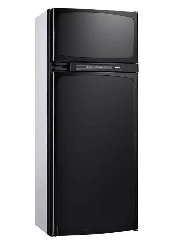 Thetford BL FRIDGE N4175E+ CURVE FRAMED refrigerator with doors closed – on a white background.