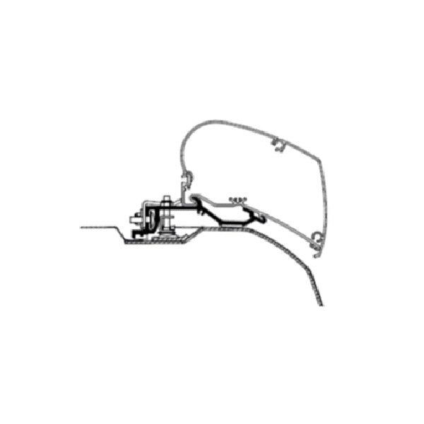 Thule Awning Adapter for Fiat Ducato H2