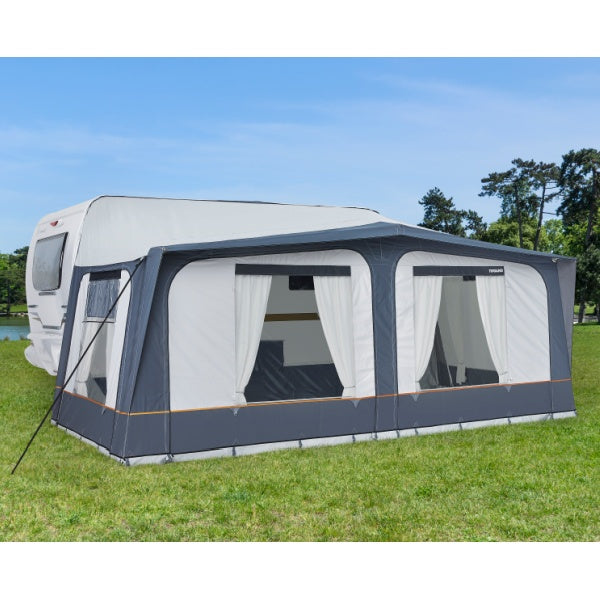 Trigano Atlantique 270 Full Caravan Awning 2023 in a field