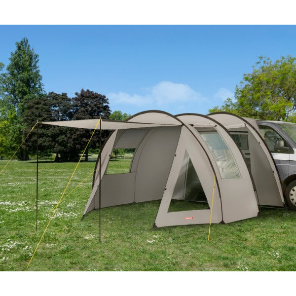 Trigano Bivouac Car Awning in a field