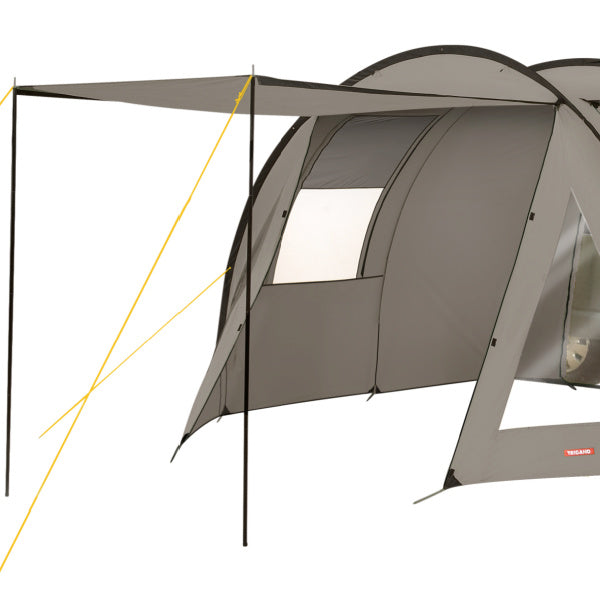 Trigano Bivouac Car Awning shown close up on front door