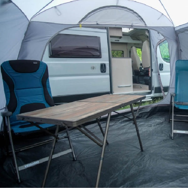 Trigano Santa Clara Motorhome Awning shown from inside