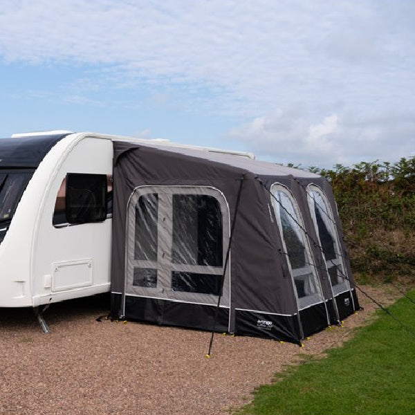 A Vango Balletto 260 shown from the side