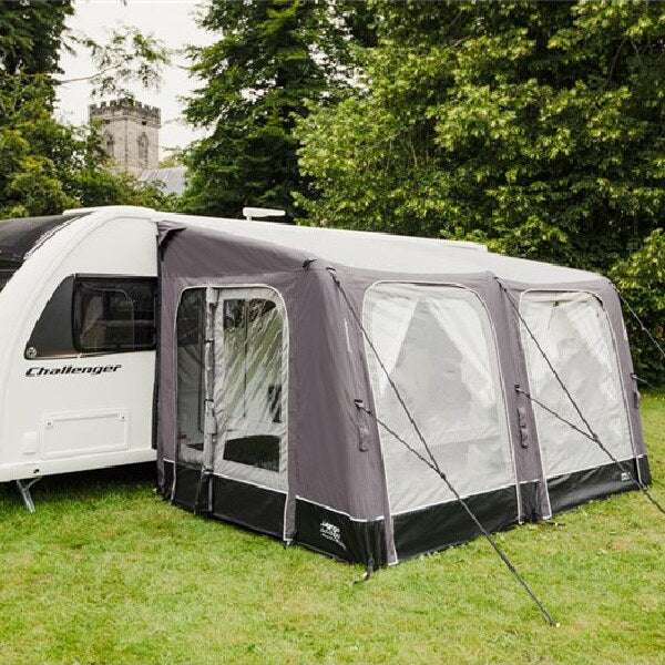 A Vango Balletto Air 390 Elements Proshield shown from the front left