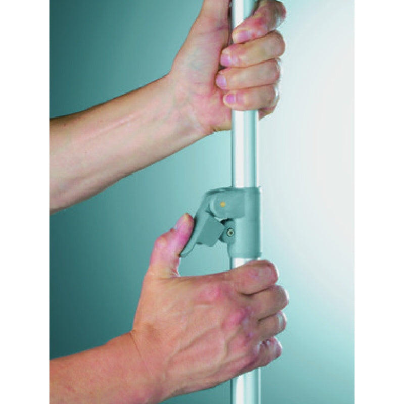 Walker Awning Power Grips Man Using