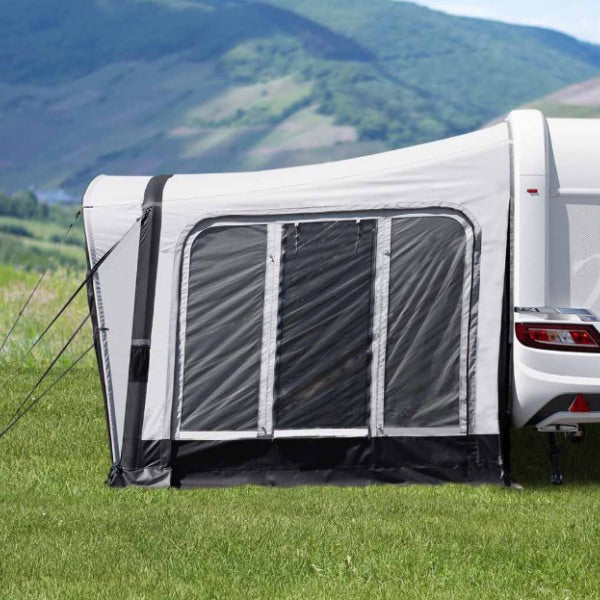 Westfield Galaxy 2.0 shown from the side with three side windows