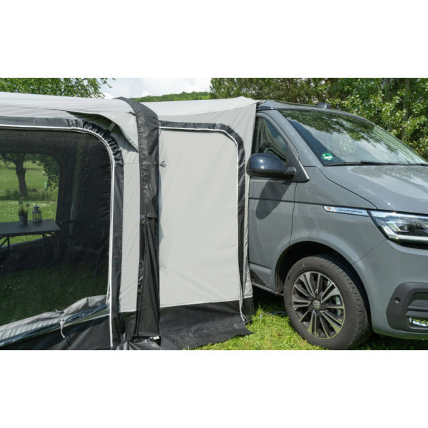 Westfield Orion Awning connected to a van