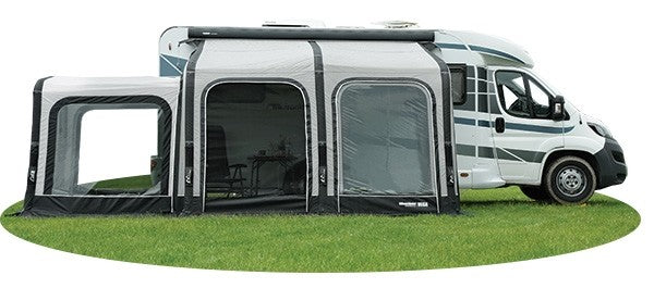 Westfield Eris Air Annex extension fitted to a motorhome awning.
