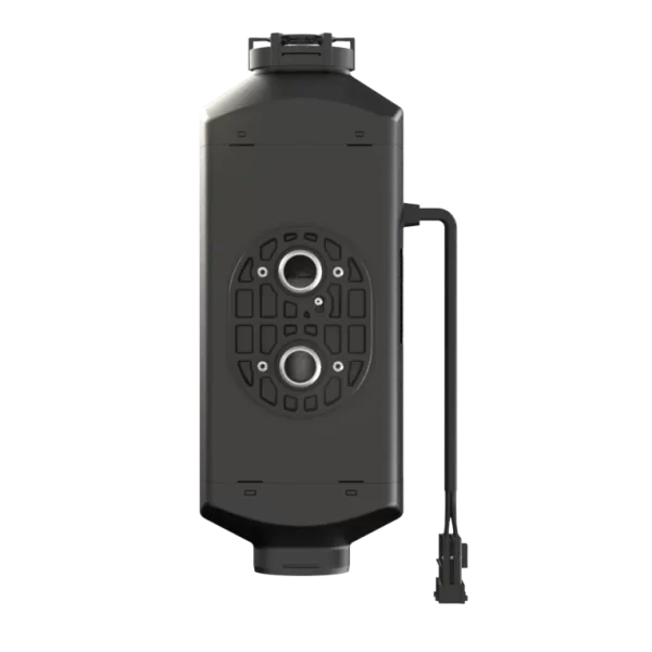 Yilkar YH2 Air Heater Kit rear view showing the heating ports and wiring connection on a transparent background.