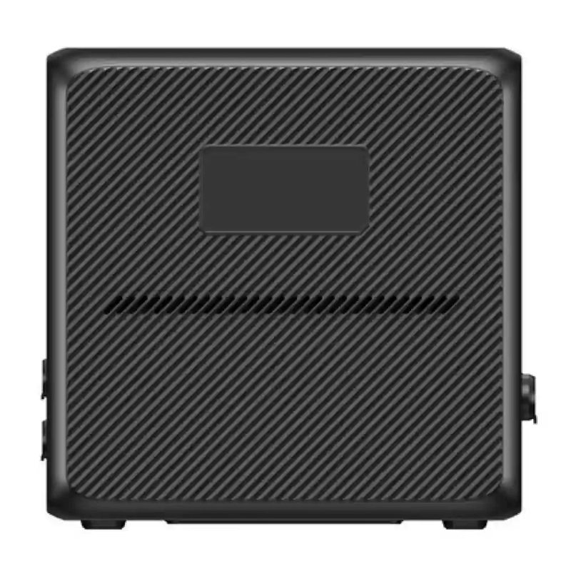 Back view of Bluetti AC240P power station with vent and clean panel design — on a white background