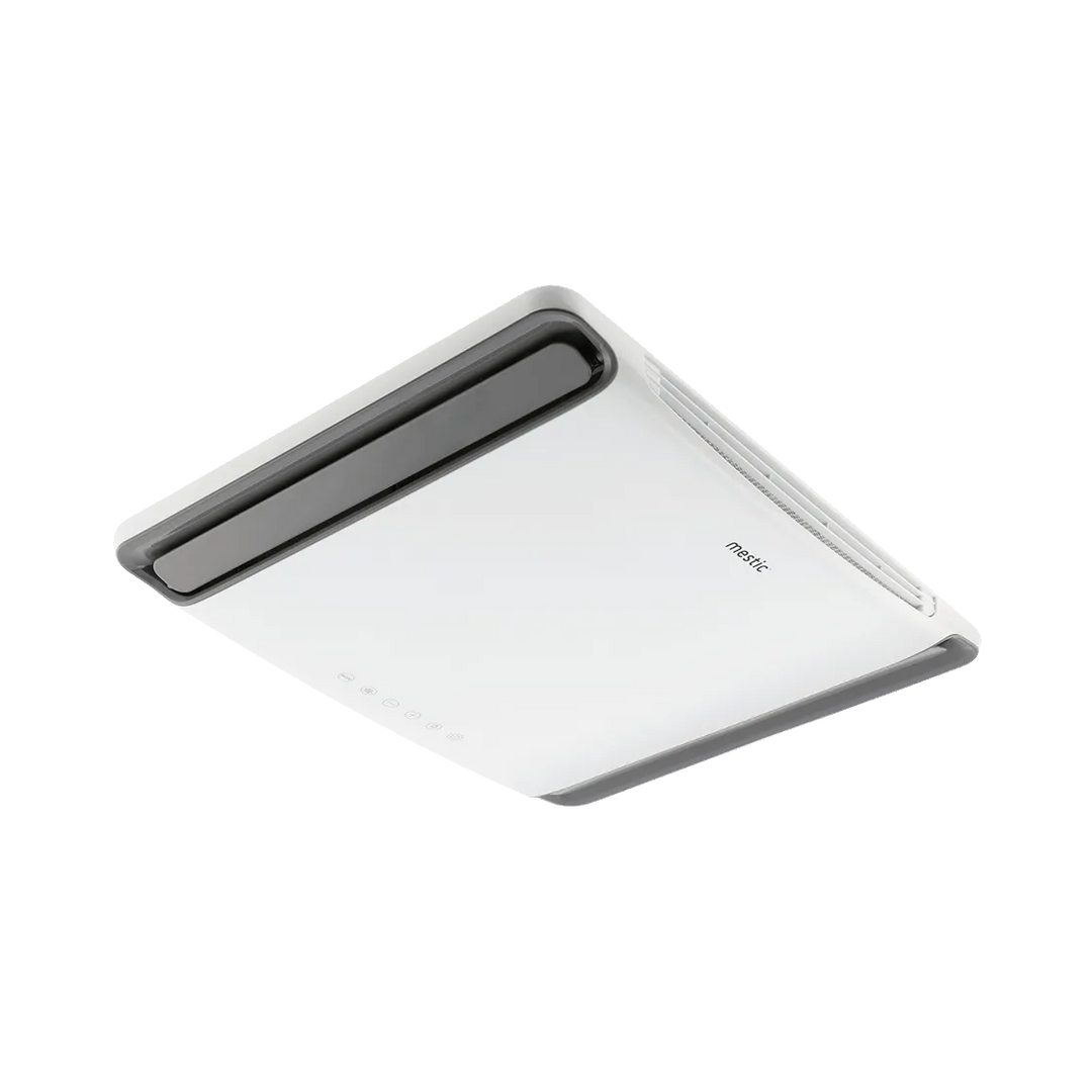 Mestic rooftop air conditioner interior ceiling unit on a transparent background.