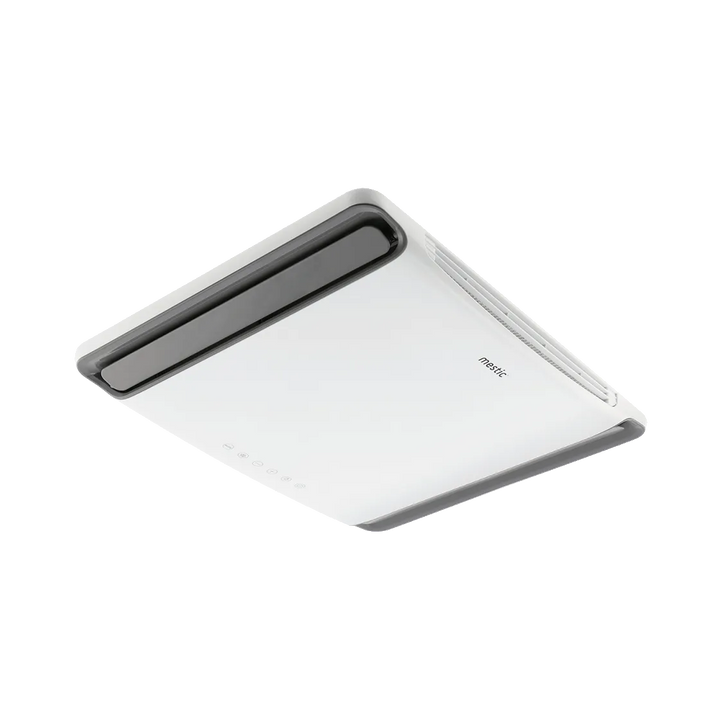 Mestic rooftop air conditioner interior ceiling unit on a transparent background.